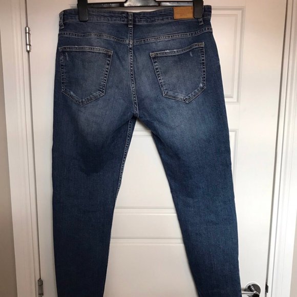 Zara Ripped Slim Fit Jeans - Picture 3 of 5